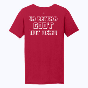 God's not dead - Gildan - Softstyle ® V Neck T Shirt - DTG - Gildan - Softstyle ® V Neck T Shirt - DTG